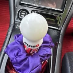 Nismo ボール型シフトノブ 白のサムネイル