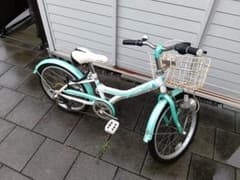 手渡し限定！札幌！子供用自転車 PECHE ペシェ ミントグリーン20インチ