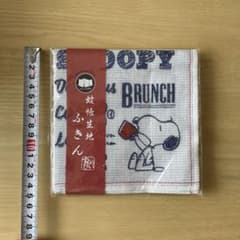 未使用　スヌーピー　蚊帳生地　ふきんのサムネイル