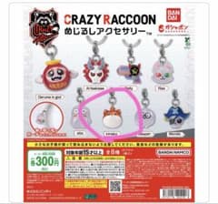 CRAZY RACCOON めじるしアクセサリー きなこのサムネイル