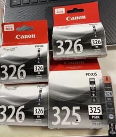 Canon BCI-326BK 4本　BCI-325BK 1本のサムネイル