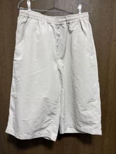 ウエストゴム ショートパンツ ハーフパンツ アイボリーのサムネイル