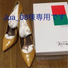 銀座かねまつ  クリームベージュ ヒールのサムネイル