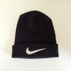 90s NIKE ナイキ ニット帽 vintage nike ビーニー 80sのサムネイル