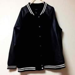 スタジャン 黒 forever21 Lサイズのサムネイル