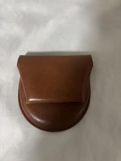 Hender Scheme レザーコインケース ブラウン