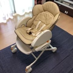 Aprica アップリカ ハイローベッド&チェア 手動のサムネイル
