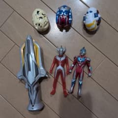 ライブサイン対応】DXギンガスパーク＆ソフビ ウルトラマンギンガ