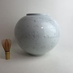 石村窯 朴奉容 白磁 鶴 花瓶 花器 生花 壺 石村窯 朴奉容 白磁 鶴 花瓶 花器 生花 壺 - メルカリ