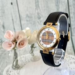 希少】Burberrys バーバリー 腕時計 チェック柄 騎士 1000 - メルカリ