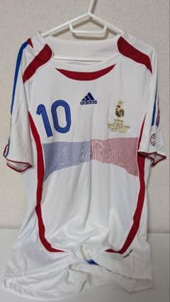 adidas フランス代表 2006 ジダン ユニフォーム - メルカリ