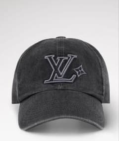 LOUIS VUITTON キャップ ブラック ・LV フラワーのサムネイル