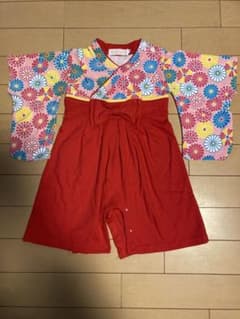 袴　ロンパース　80のサムネイル