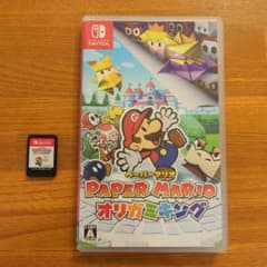 ペーパーマリオ オリガミキング　ゲームソフト　スイッチのサムネイル