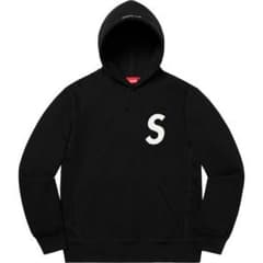 新田雅人様 3/23決済 [新作]Supreme S LOGO パーカー 黒 Mのサムネイル
