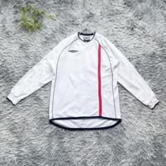 UMBRO【M】ベッカム世代 サッカー イングランド代表風 長袖 ゲームシャツ UMBRO【M】ベッカム世代 サッカー イングランド代表風 長袖 ゲーム