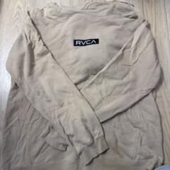 RVCA ベージュ フード付きパーカー Mのサムネイル