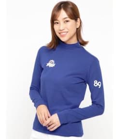 パーリーゲイツ モックネック タートルネック ニットシャツ 日本製