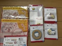 ちいかわ タオル ラバーチャーム メモ　はんこセットのサムネイル
