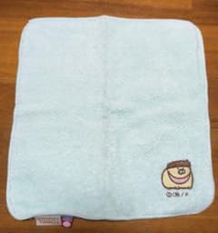 お文具といっしょ 今治産タオルハンカチ ミントのサムネイル