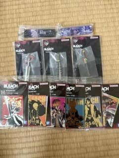 一番くじ BLEACH E賞 斬魄刀メタルチャーム 3種セットのサムネイル