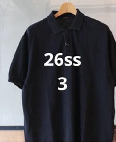 COMOLI PIQUE S/S POLO size1 ポロシャツ　黒 COMOLI PIQUE S/S POLO | Mercari