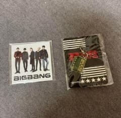 BIGBANG 스트라이프 디자인 키 체인 스티커