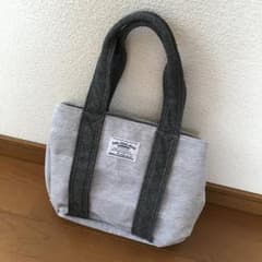 スウェット生地　バッグのサムネイル