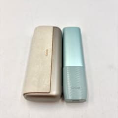 n1224【 IQOS 本体 2点セット ゴールド系 ブルー系 】通電確認済み 