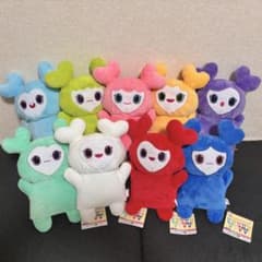 GIGO限定 TWICE LOVELYS ぬいぐるみパペット コンプリートセット