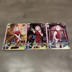 NARUTO kayou ナルトカード 春野サクラ 3枚セット - メルカリ