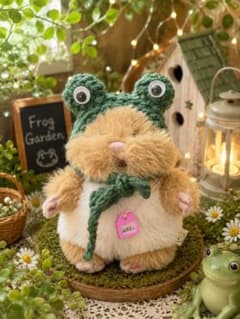 はむにぎり　ケロケロ!!カエルなりきり帽子のサムネイル