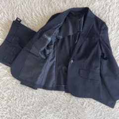 美品✨ザスーツカンパニーシー マイクロファイバー×ストレッチ パンツ