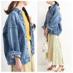 ★新品★サイズ38　イエナ　ルーズデニムブルゾンのサムネイル