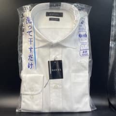 ワイシャツ　長袖　Lサイズ　ノーアイロンシャツ メンズ 未使用品　吸水速乾のサムネイル
