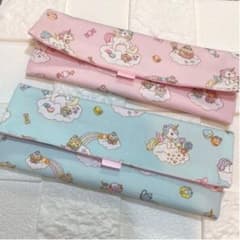 ご専用　カトラリーケース　キャンディーユニコーン　ピンクのサムネイル