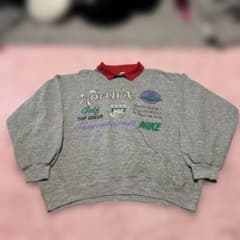 70s 80s OLD NIKE 襟付き ビンテージ 短丈 スウェット ブート - メルカリ