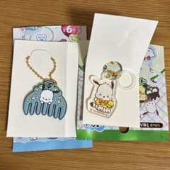 サンリオ　ぷちコームラバーキーホルダー　マーカーチャーム　2種セット