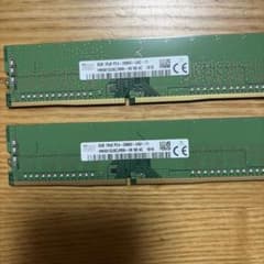 SK hynix 8GB PC4-2666V メモリ 2枚セット - メルカリ