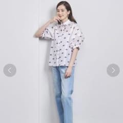 新品タグ付♡Ｓ　ユナイテッドアローズ　カットジャガード　バルーン　ブラウス 新品タグ付♡S ユナイテッドアローズ カットジャガード バルーン