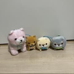 콩 시바 3 형제 마스코트 4 개 세트