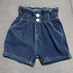 インディゴデニム風　ショートパンツのサムネイル