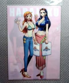 ONEPIECE ナミ＆ロビン HARUJUKU限定 A4サイズ クリアファイル - メルカリ