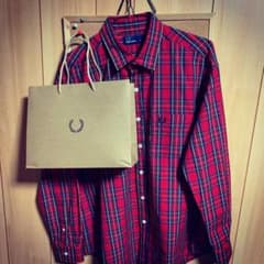 FRED PERRY フレッドペリーGINGHAM SHIRT ギンガムシャツのサムネイル