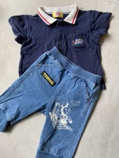 トーマス　90cm 上下セット　男の子のサムネイル