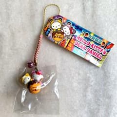ご当地キティ 大阪限定 ハローキティ & ダニエル 根付 ストラップ
