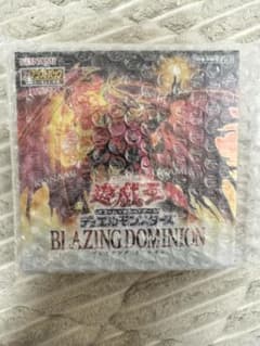 遊戯王OCG BLAZING DOMINION 未開封BOX - メルカリ