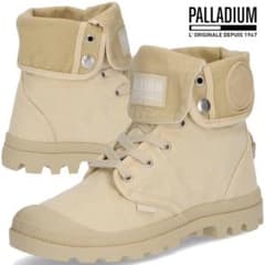 値下げ　PALLADIUM パラディウム スニーカー ベージュ 24センチのサムネイル