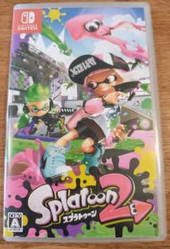 Switch スプラトゥーン２ ソフト 純正ケース付 即発送のサムネイル