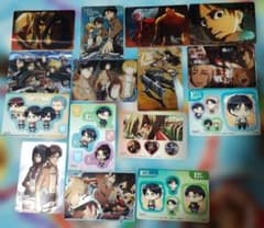 Attack Titan　Metal Card Collection 2 (Set of 15)